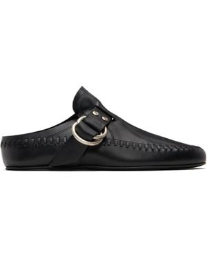 Ann Demeulemeester Ande Soft Shade Slip-On Loafers - Black