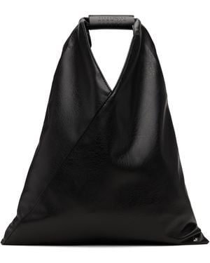 MM6 by Maison Margiela ブラック スモール トライアングルトート