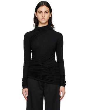 Ann Demeulemeester Tatiana Turtleneck - Black