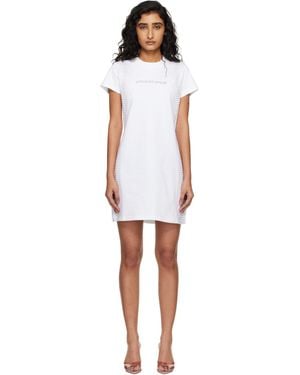 CASABLANCA Logo T-Shirt Minidress - Black
