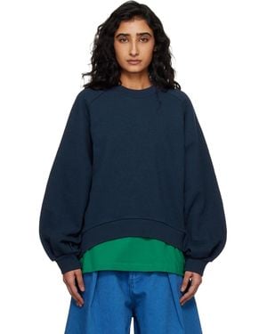 YMC Bellow Sweatshirt - Blue