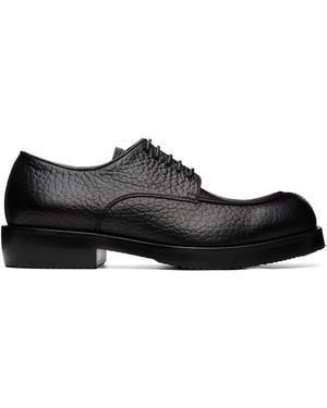 Dries Van Noten Leather Derbys - Black