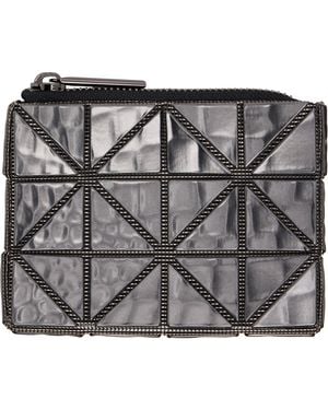 Issey Miyake Gunmetal Cassette Wallet - Metallic