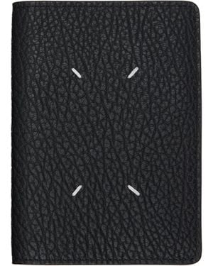 Maison Margiela Calfskin Passport Holder - Black