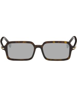 Fendi Selleria Rectangle Sunglasses - Black