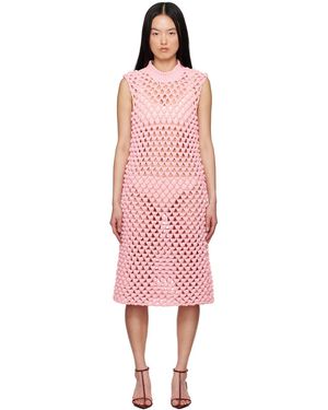 Jil Sander Sleeveless Crewneck Midi Dress - Multicolour