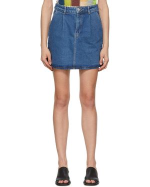 REMAIN Birger Christensen ブルー Camilla ミニスカート