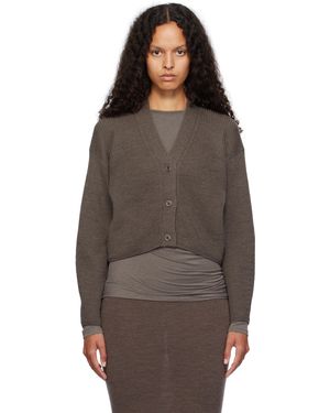 MM by Max Mara ブラウン York カーディガン
