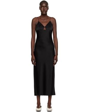 Filippa K Black Slip Maxi Dress