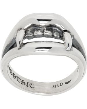Yohji Yamamoto Vampire Fang Pinkie Ring - Metallic