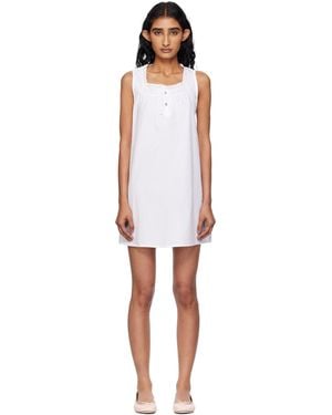 Fruity Booty Broderie Minidress - Black