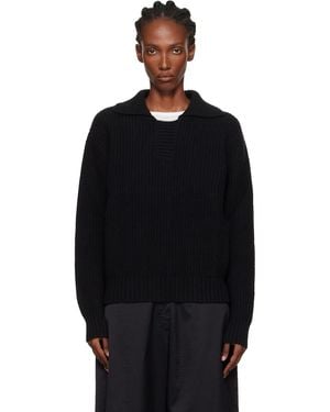 mfpen Collar Jumper - Black