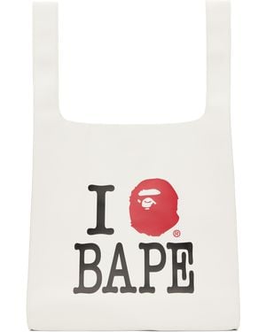 A Bathing Ape 'I Love Tote - Red