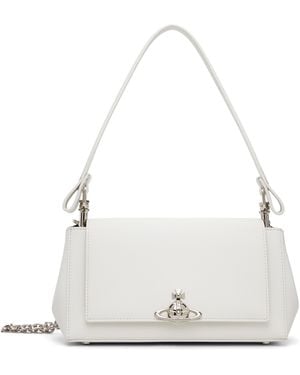 Vivienne Westwood Hazel Medium Bag - White