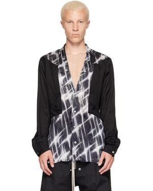 Rick Owens Tower Larry Fogpocket Shirt - Black