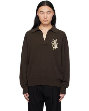 Amiri 'Ma' Music Note Jumper - Black