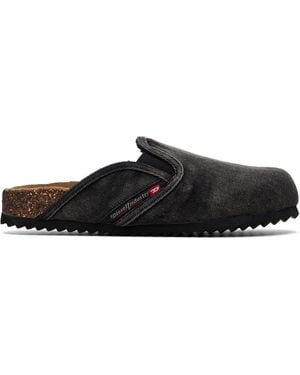 DIESEL D-Woodstock Slip-On Loafers - Black