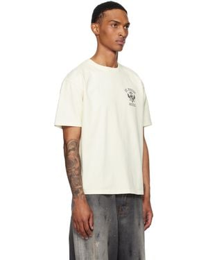 【関税込み】Rhude オフホワイト Grand Cru Tシャツ 241923M213014_1.jpg