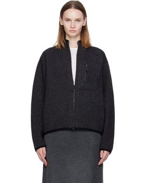 NOTHING WRITTEN Dicky Zip-Up Jumper - Blue
