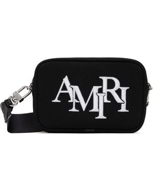 Amiri Staggered Camera Case Bag - Black