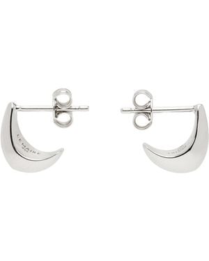 Lemaire Micro Drop Earrings - Black