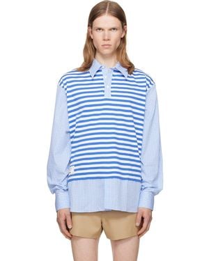 Charles Jeffrey Merge Shirt - Blue