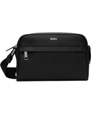 【関税込み】BOSS ブラック サフィアーノレザー ベルトバッグ 三越伊勢丹 | PRADA/プラダ_Men通販 | Re-Nylon xサフィアーノ