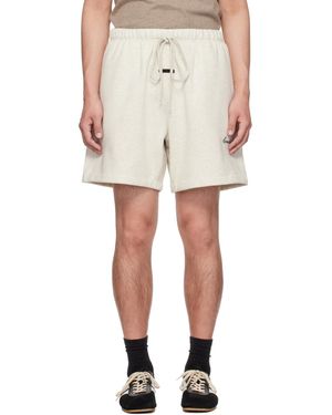 Fear Of God Off- Classic Sweat Shorts - Natural