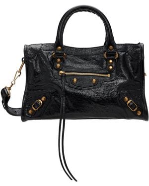 Balenciaga ブラック 'Le City' アリーナラム バッグ