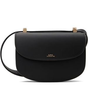 A.P.C. Genève Mini Bag - Black