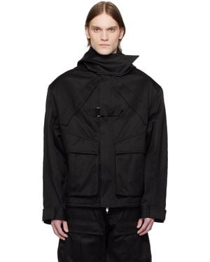 Mugler ブラック カーゴジャケット