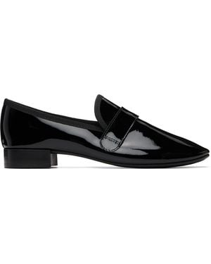 Repetto Michael Rubber Sole Loafers - Black