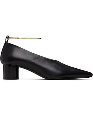 Jil Sander Ring Heels - Black