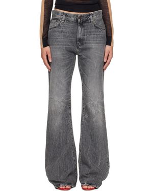 Acne Studios 2025F Fitted Jeans - Grey