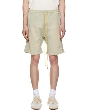 Rhude Classique Sweat Shorts - Natural