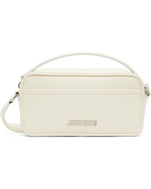 Jacquemus オフホワイト La Croisière 'The Baneto' バッグ - ブラック