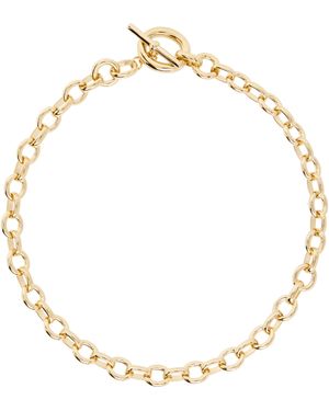 Laura Lombardi Portrait Necklace - Metallic