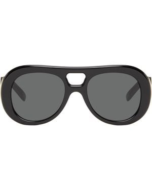 Givenchy Mask Aviator Sunglasses - Grey