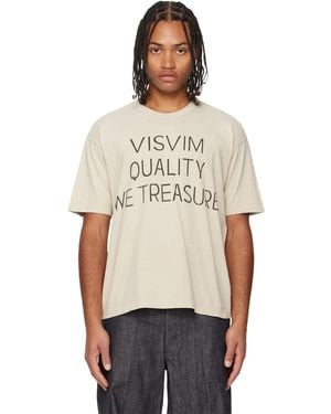 Visvim Jumbo S/S Dmgd T-Shirt - Black
