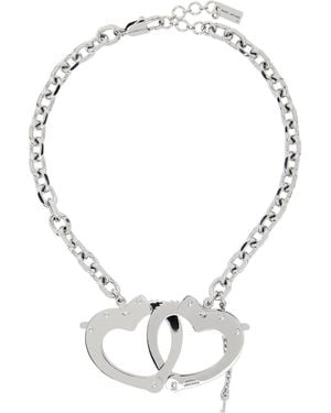 Marc Jacobs Heart Handcuff Necklace - Multicolor