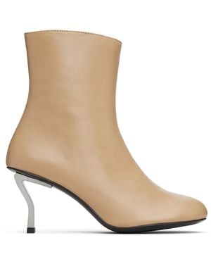 Nicole Saldaña Tan Bonnie Boots - Brown