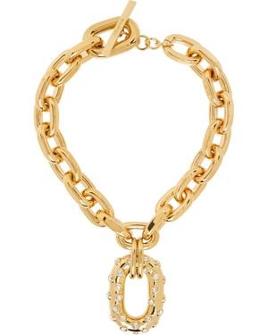 Rabanne Toggle Necklace - Metallic