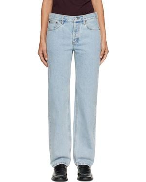 Still Here Straight-Leg Life Jeans - Blue