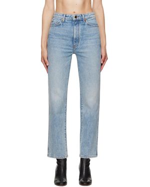 KHAITE 'The Abigail Stretch' Jeans - Blue