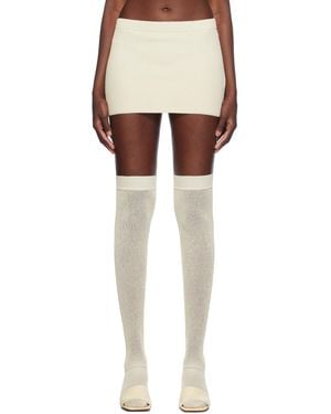 AYA MUSE Off- Eris Miniskirt - White