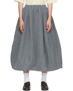 YMC Parachute Midi Skirt - Gray