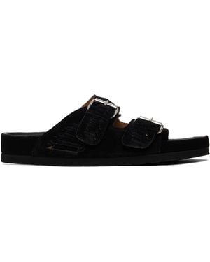 Isabel Marant Lekson Sandals - Black