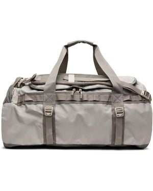 The North Face Moyen Sac De Sport Gris En Tissu Antidéchirures Base Camp - Noir