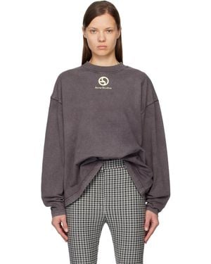 Acne Studios Logo T-Shirt - Purple