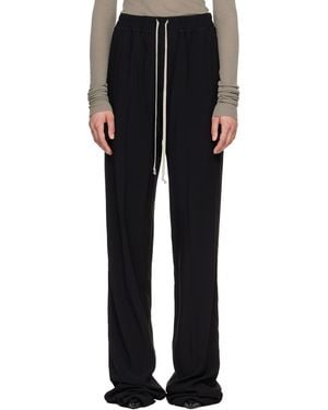 Rick Owens Tower Dietrich Drawstring Lounge Pants - Black